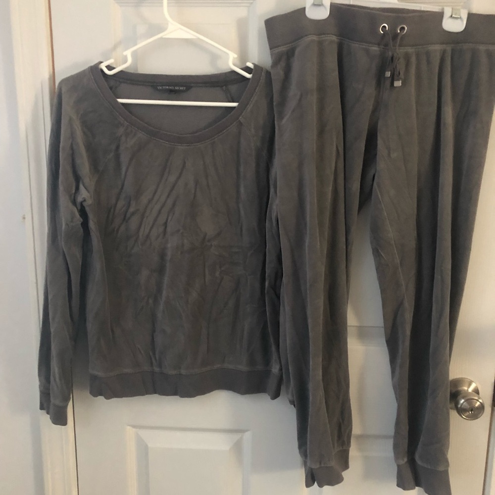 Victoria’s Secret Velour Joggers and Top Set